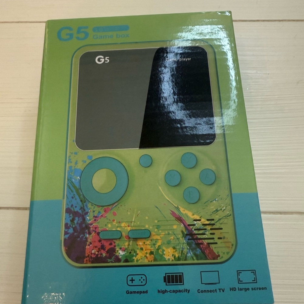 Game Box - Blue and Black Game Emulator NEW